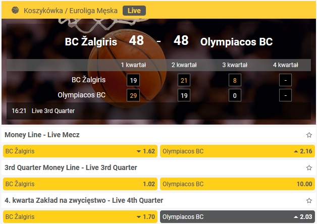Reloadbet zakłady na żywo